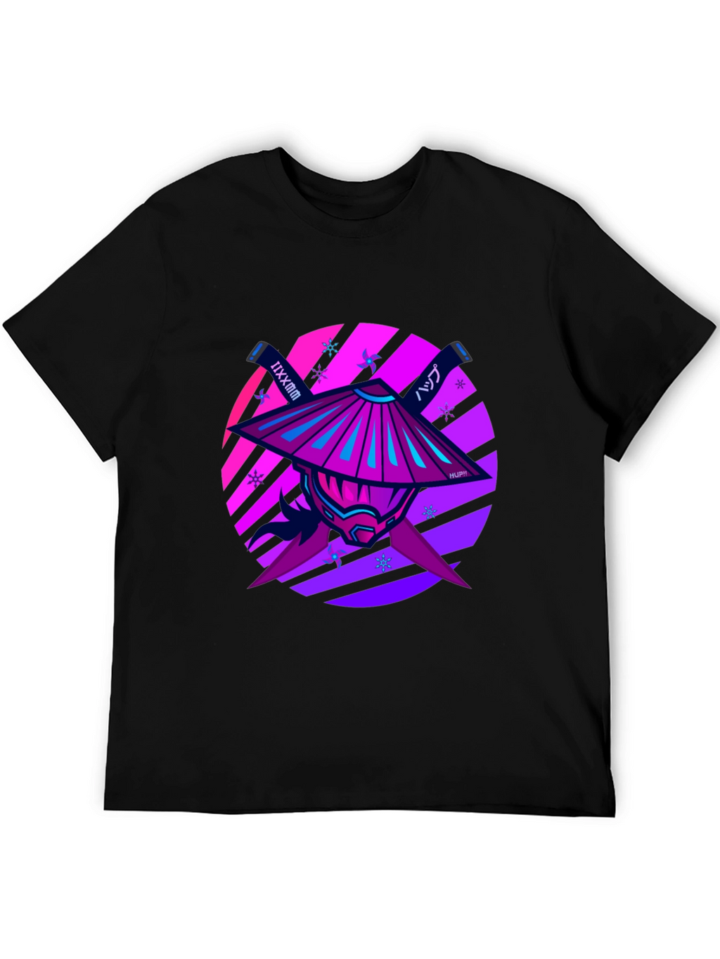 Samurai Warrior Graphic Tee - Modern Style