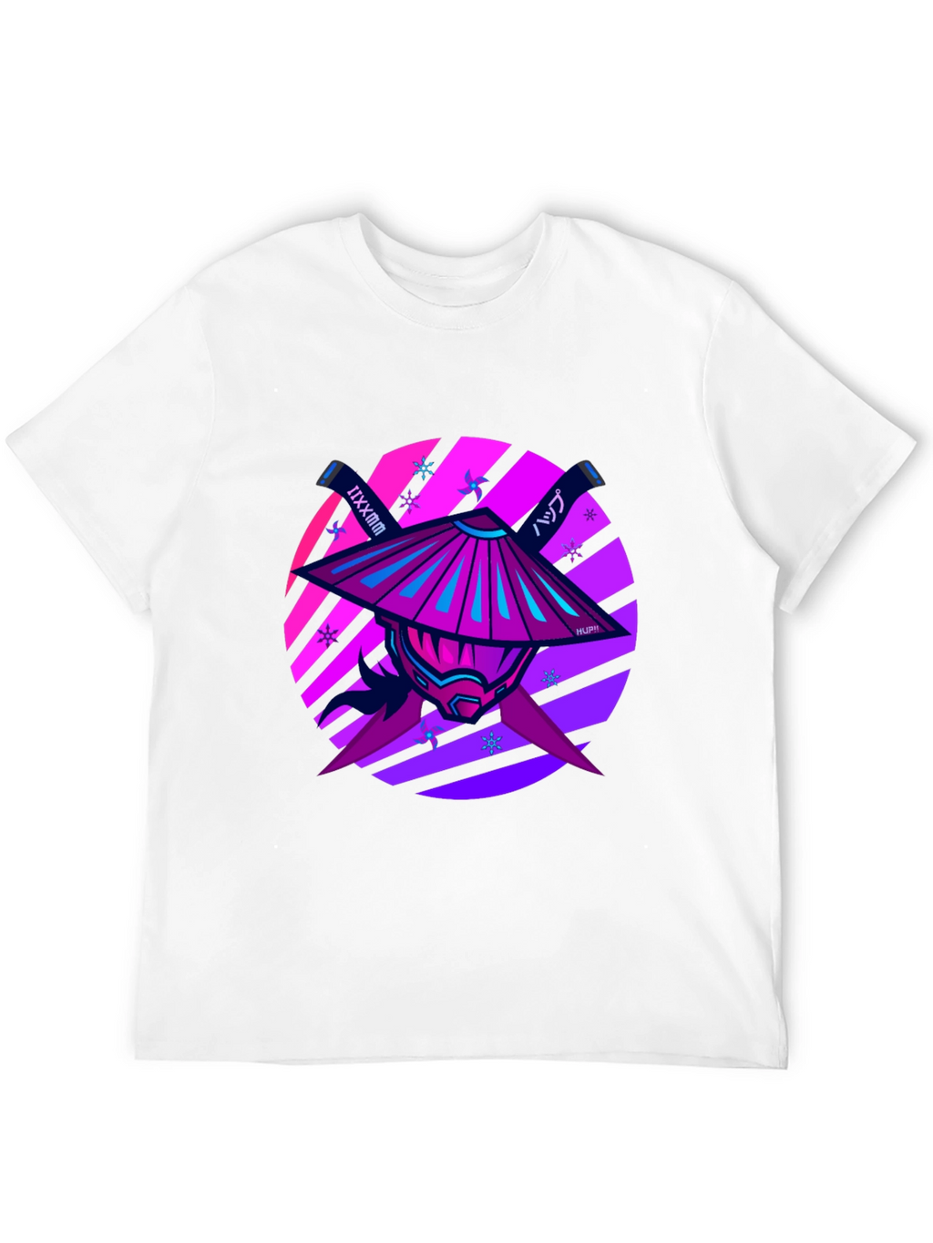 Samurai Warrior Graphic Tee - Modern Style