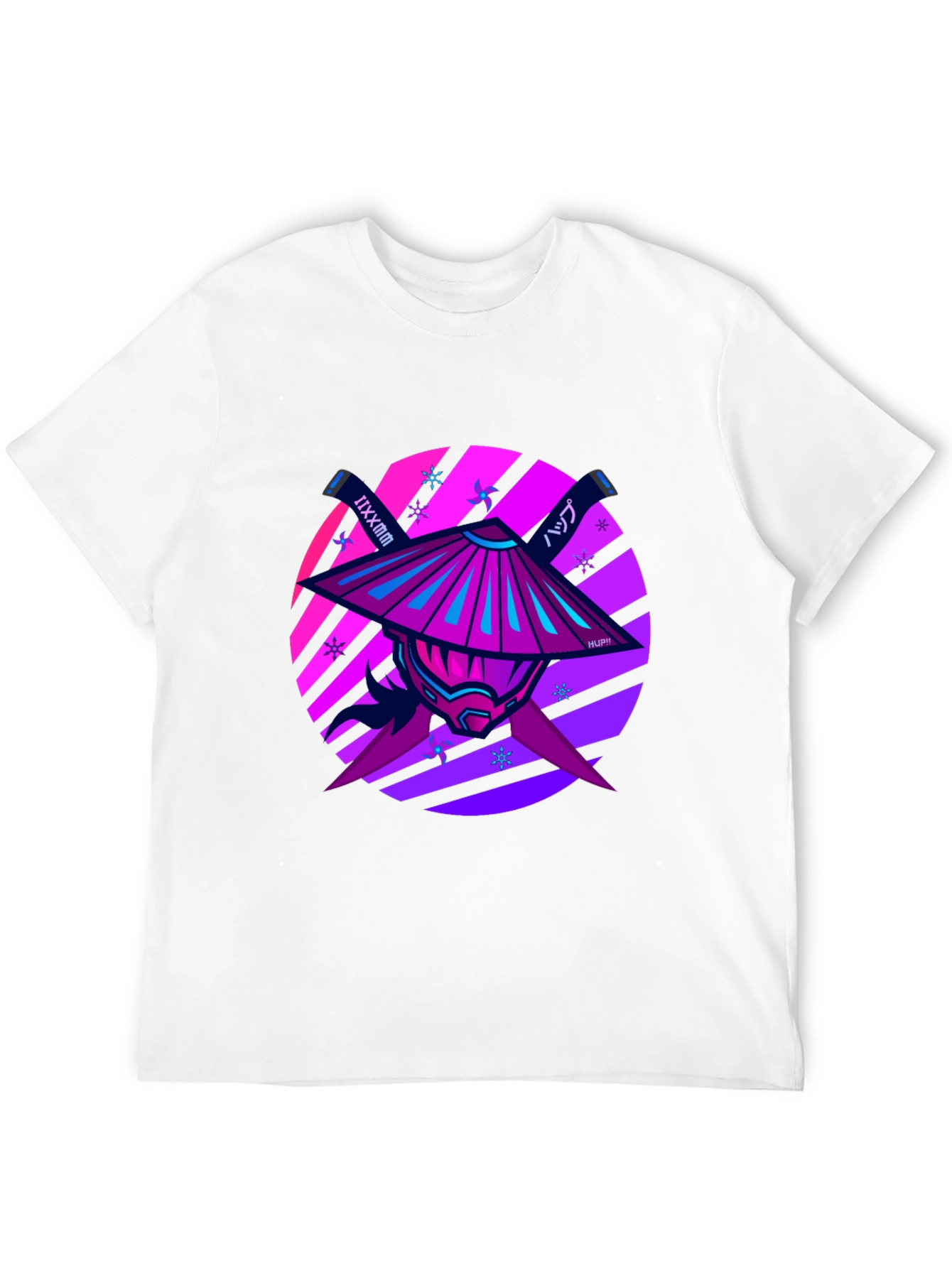 Samurai Warrior Graphic Tee - Modern Style