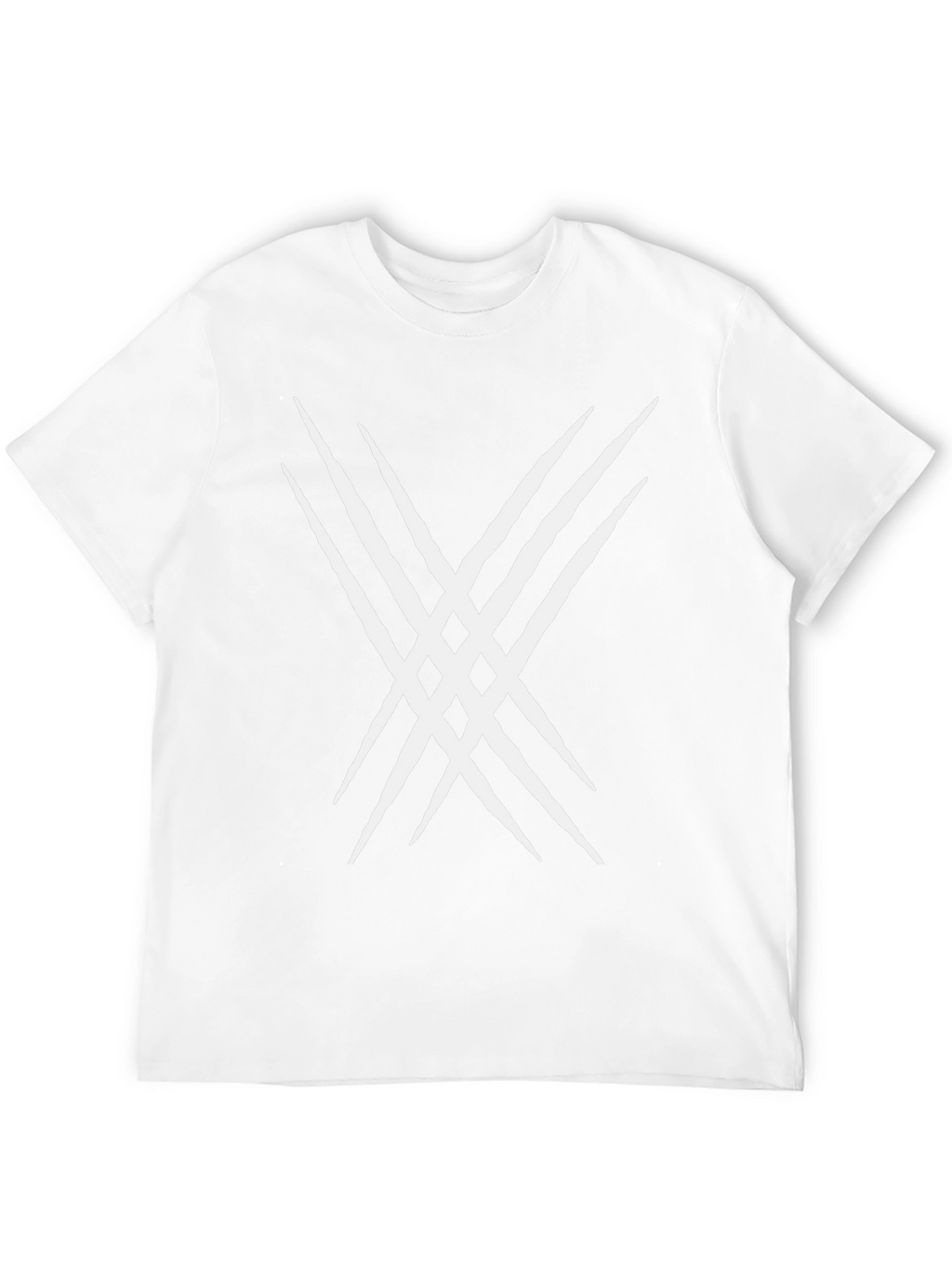 Claw Mark Graphic Tee - Black Cotton Blend