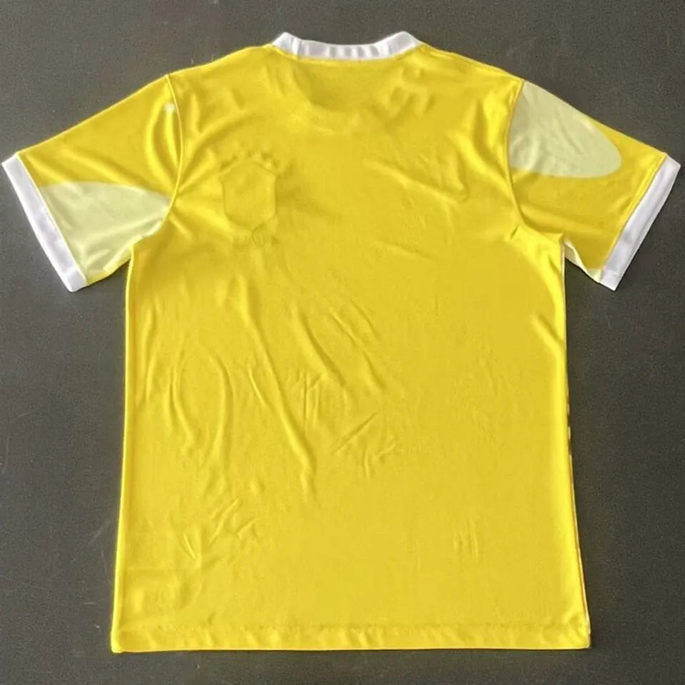 2024/25 Brazil Special Edition Yellow Fans Jersey Back