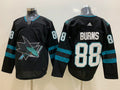 Men's San Jose Sharks Brent Burns #88 Black Alternate Breakaway Player Jerseys