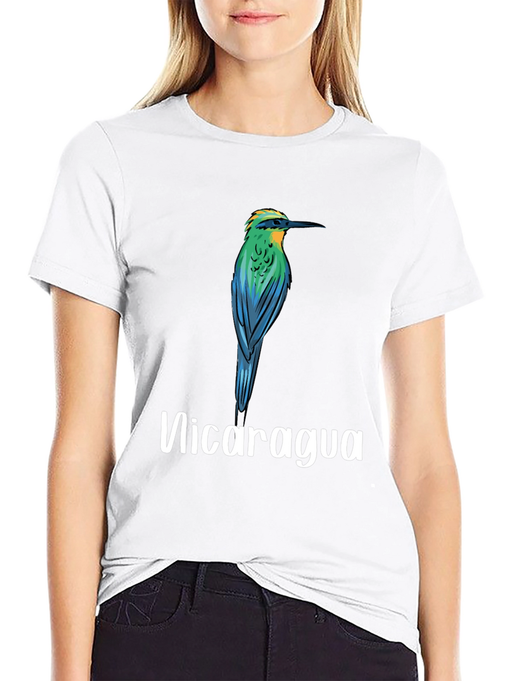 Nicaragua Bird Graphic T-Shirt