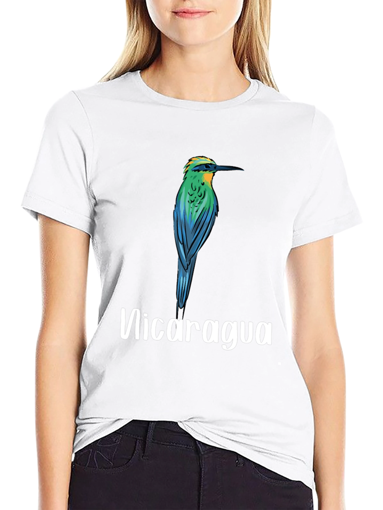 Nicaragua Bird Graphic T-Shirt
