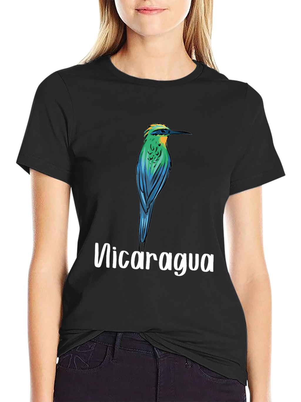 Nicaragua Bird Graphic T-Shirt