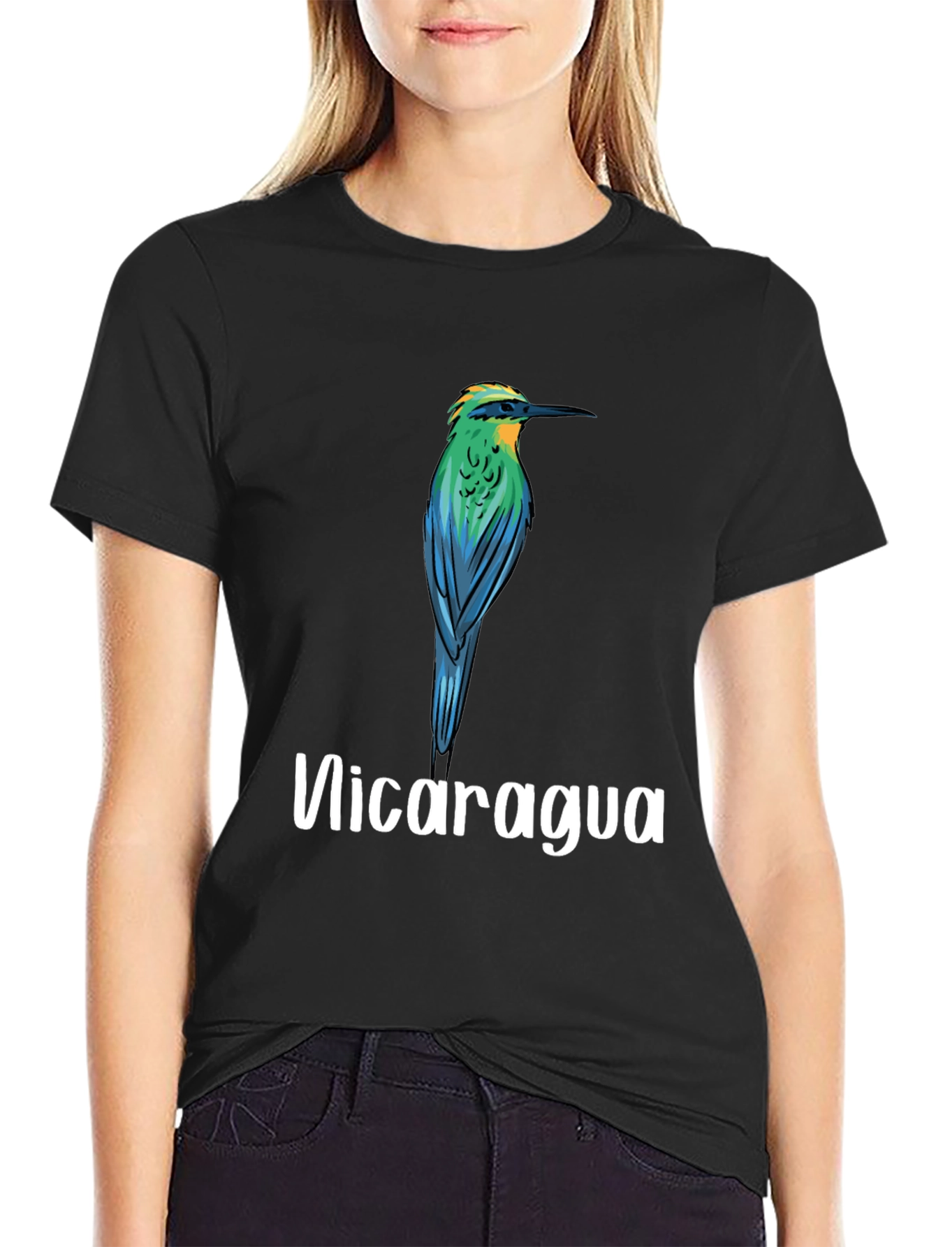 Nicaragua Bird Graphic T-Shirt