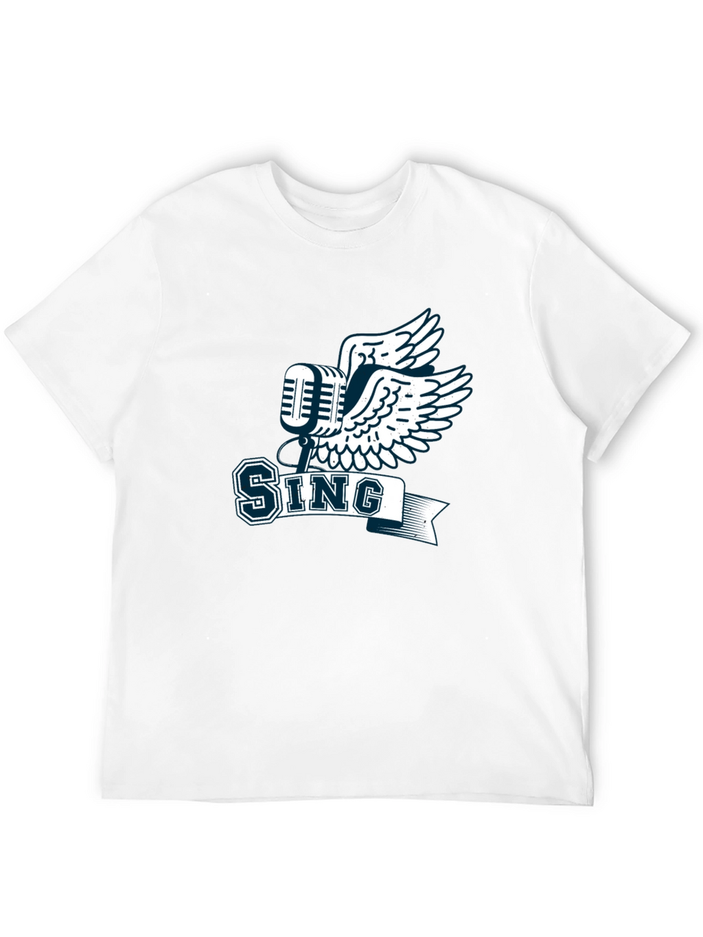 Sing Graphic Tee - Music Inspired Design