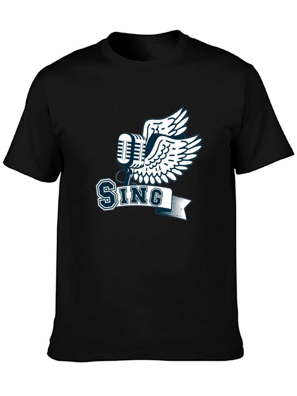 Sing Graphic Tee - Music Inspired Design