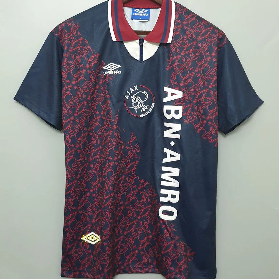 1994/95 AA Away Retro Soccer Jersey Back