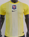 2025 France Yellow GK Player Version Soccer Jersey Front