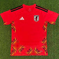 2026/27 Japan GK Red Fans Soccer Jersey Front