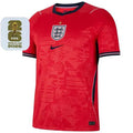 2026/27 England 1:1 Quality Away Red Fans Soccer Jersey (Have Right Patch 有右臂章 白底金字） Front