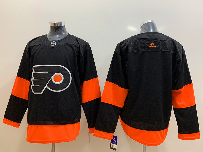 Men's Philadelphia Flyers Black Alternate Primegreen Authentic Blank Jerseys