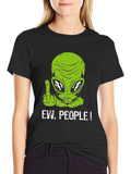 Ew People Alien T-Shirt Funny Graphic Tee