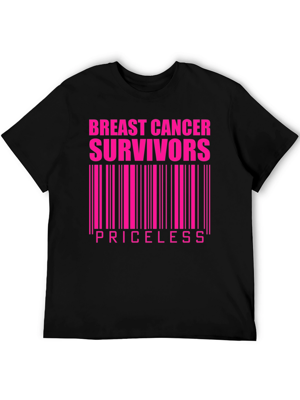 Breast Cancer Survivors Priceless Graphic T-Shirt