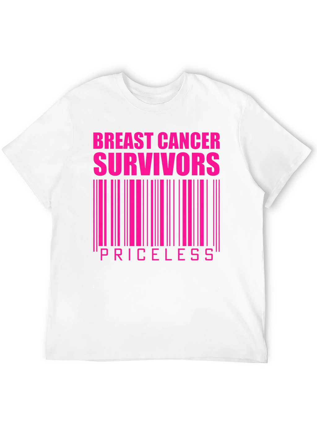 Breast Cancer Survivors Priceless Graphic T-Shirt
