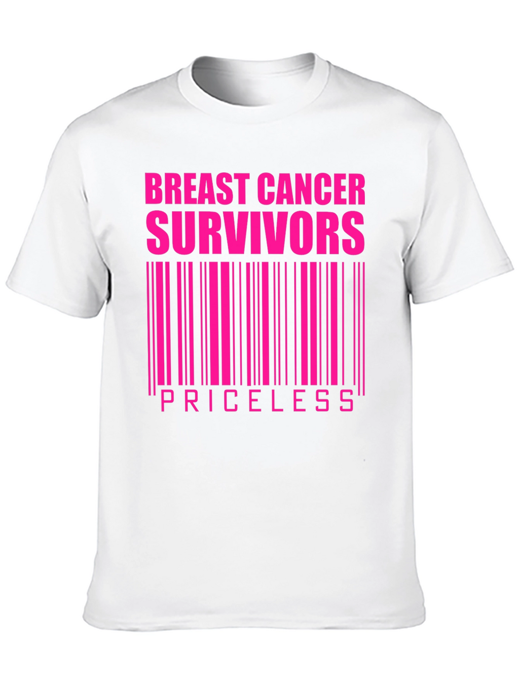 Breast Cancer Survivors Priceless Graphic T-Shirt