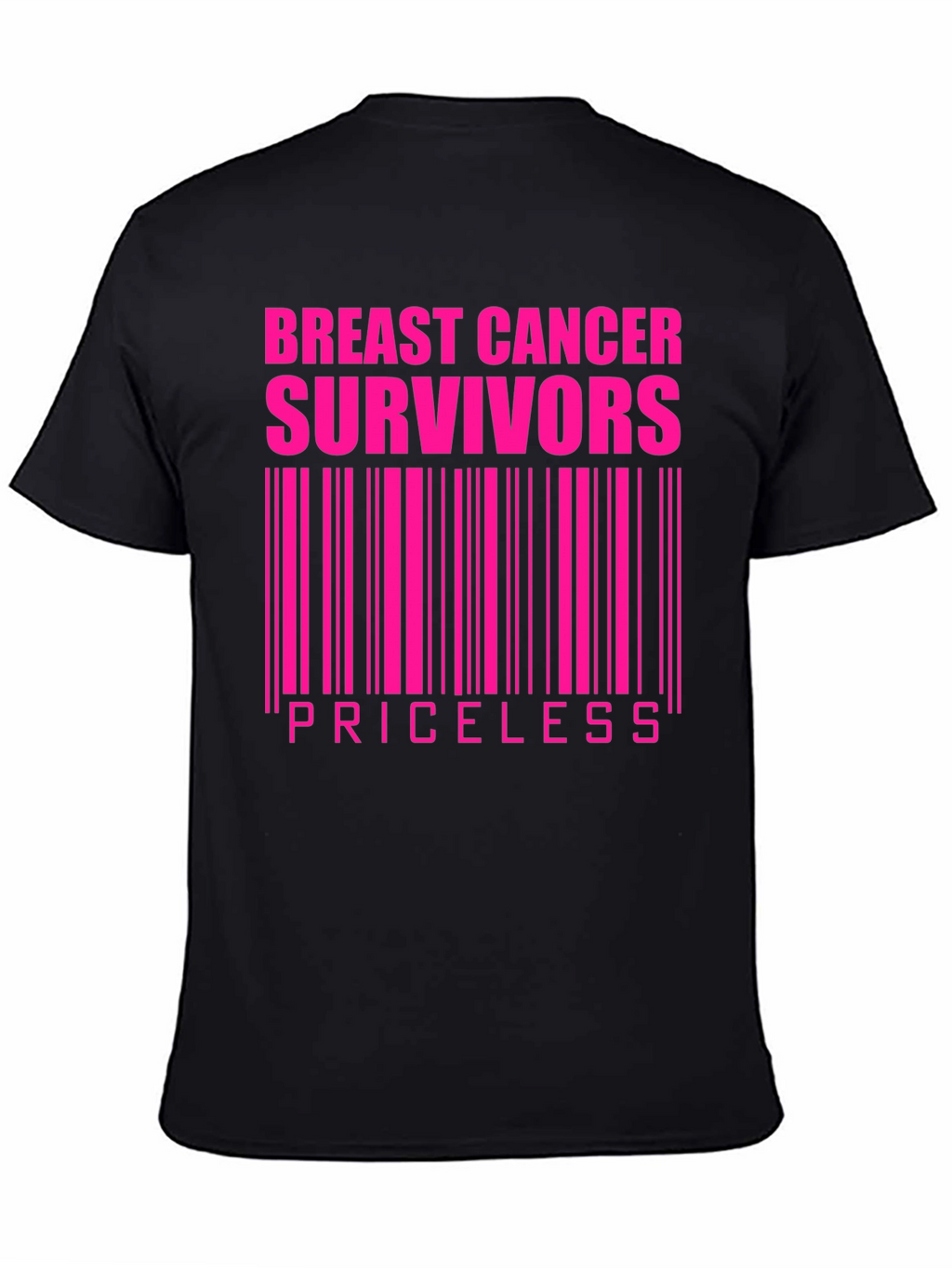 Breast Cancer Survivors Priceless Graphic T-Shirt