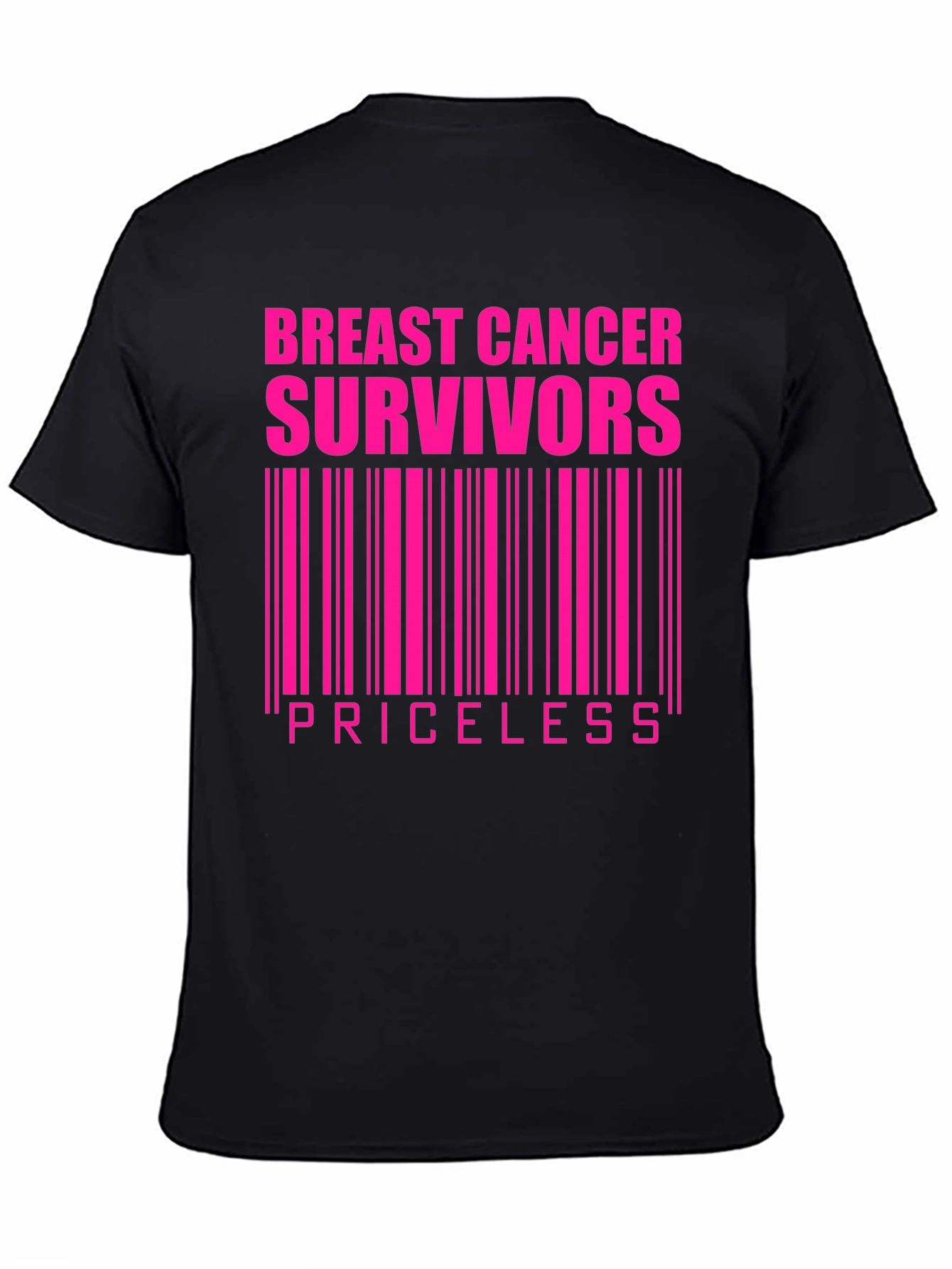 Breast Cancer Survivors Priceless Graphic T-Shirt