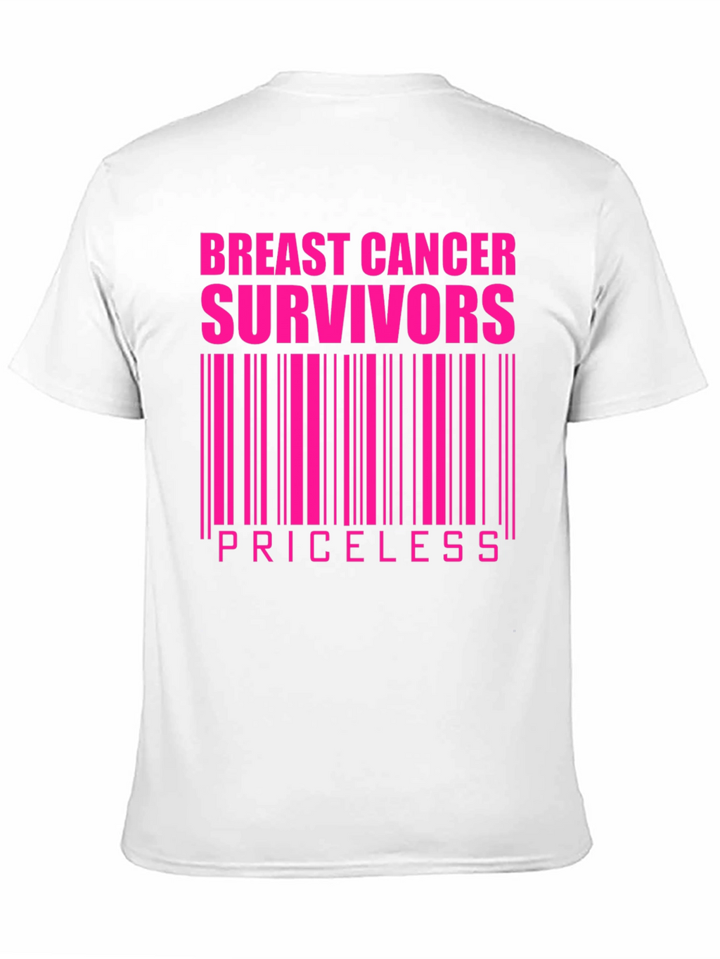 Breast Cancer Survivors Priceless Graphic T-Shirt