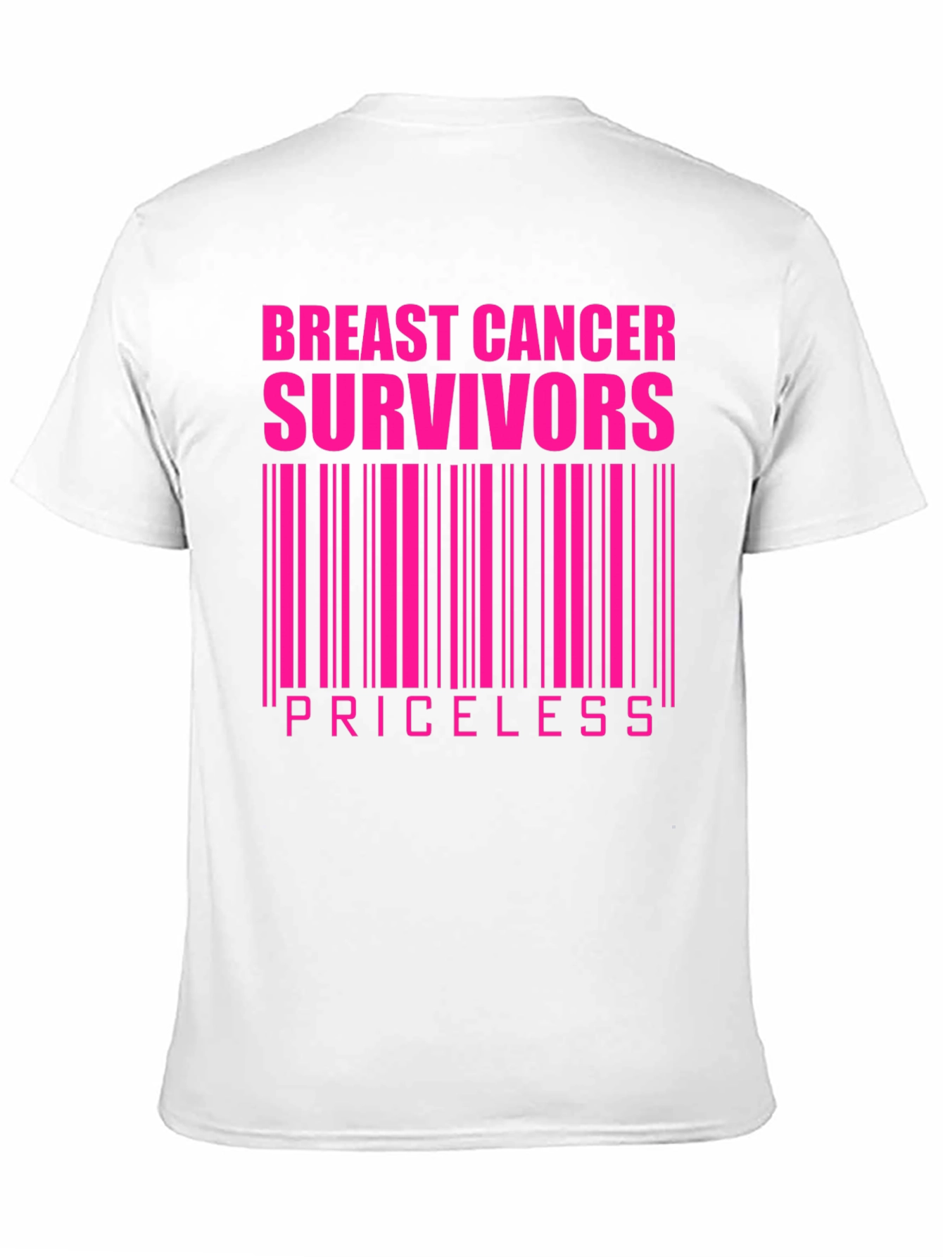 Breast Cancer Survivors Priceless Graphic T-Shirt