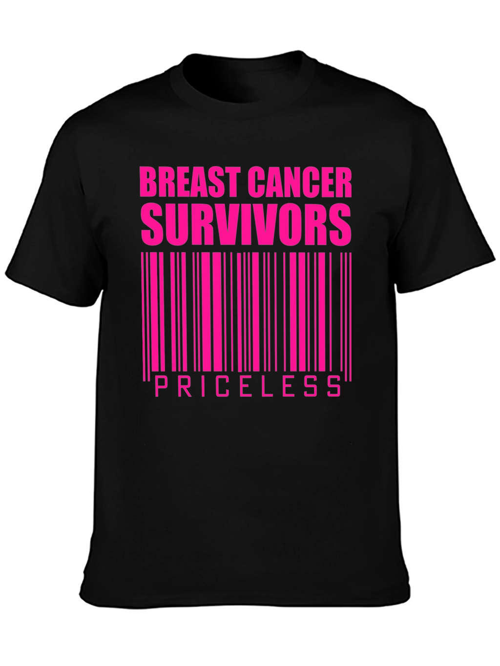 Breast Cancer Survivors Priceless Graphic T-Shirt