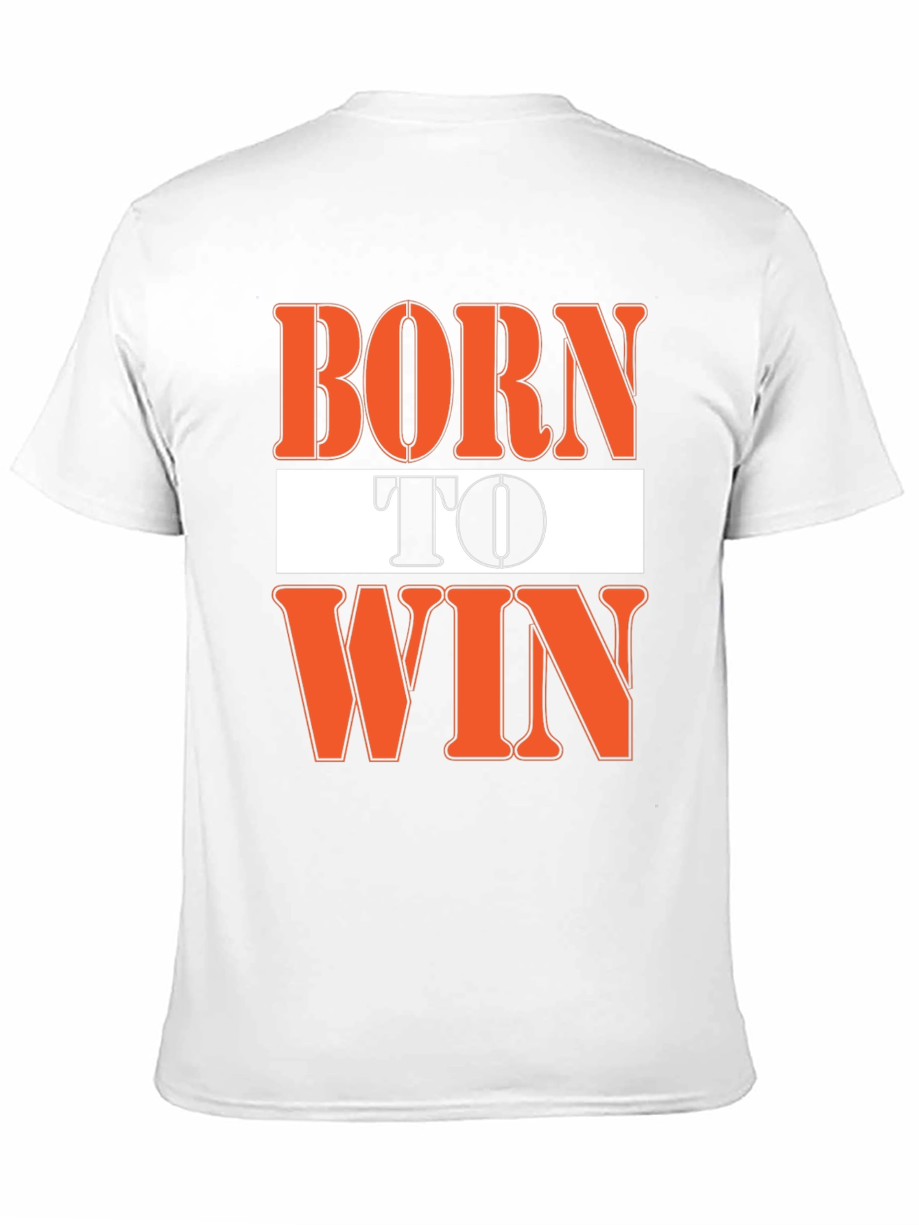 Born To Win Graphic Black T-Shirt