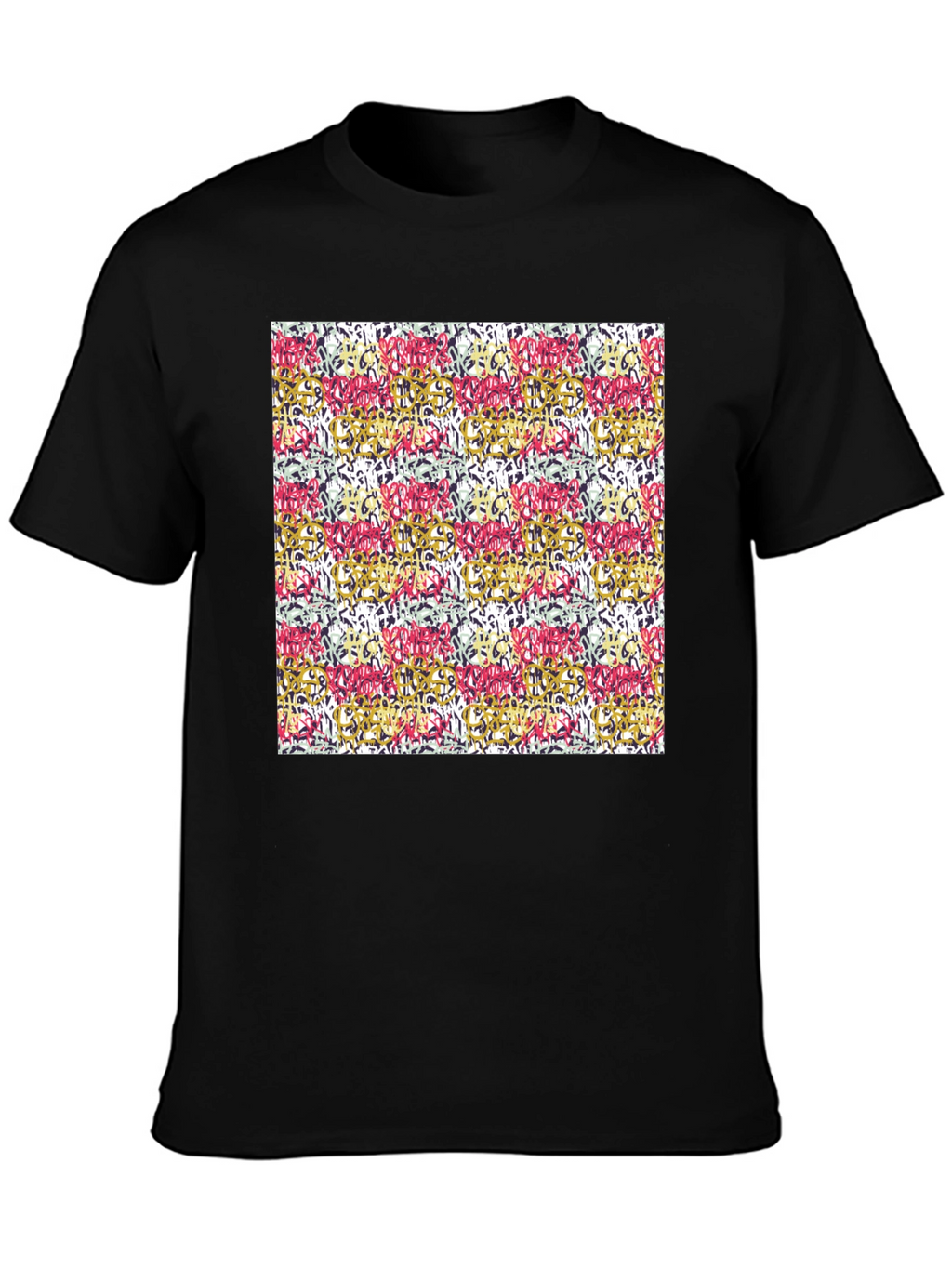 Abstract Pattern T-Shirt - Bold & Unique Design