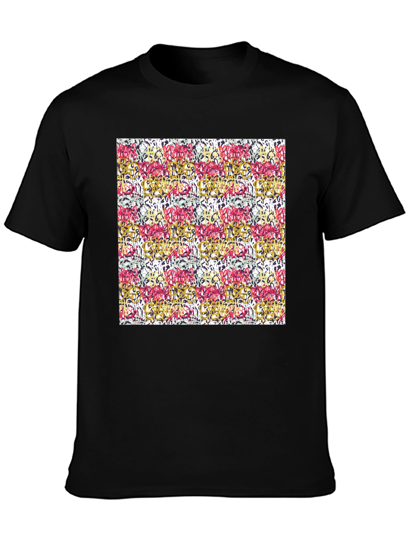Abstract Pattern T-Shirt - Bold & Unique Design