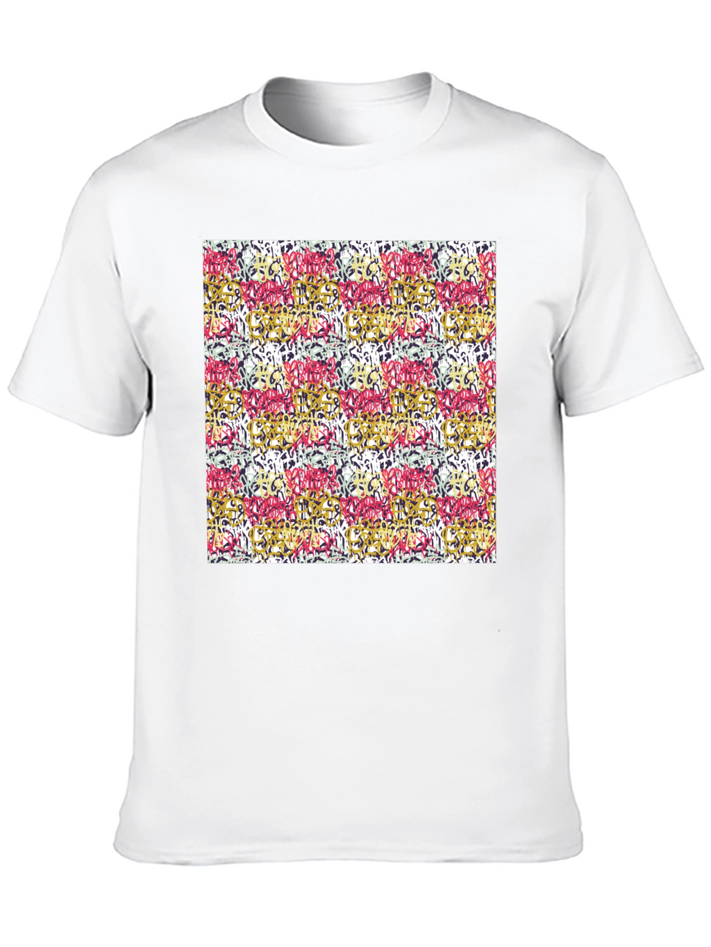 Abstract Pattern T-Shirt - Bold & Unique Design