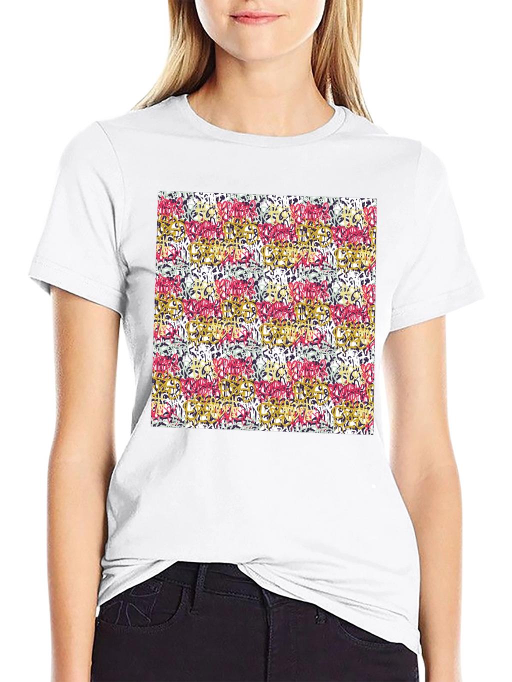 Abstract Pattern T-Shirt - Bold & Unique Design