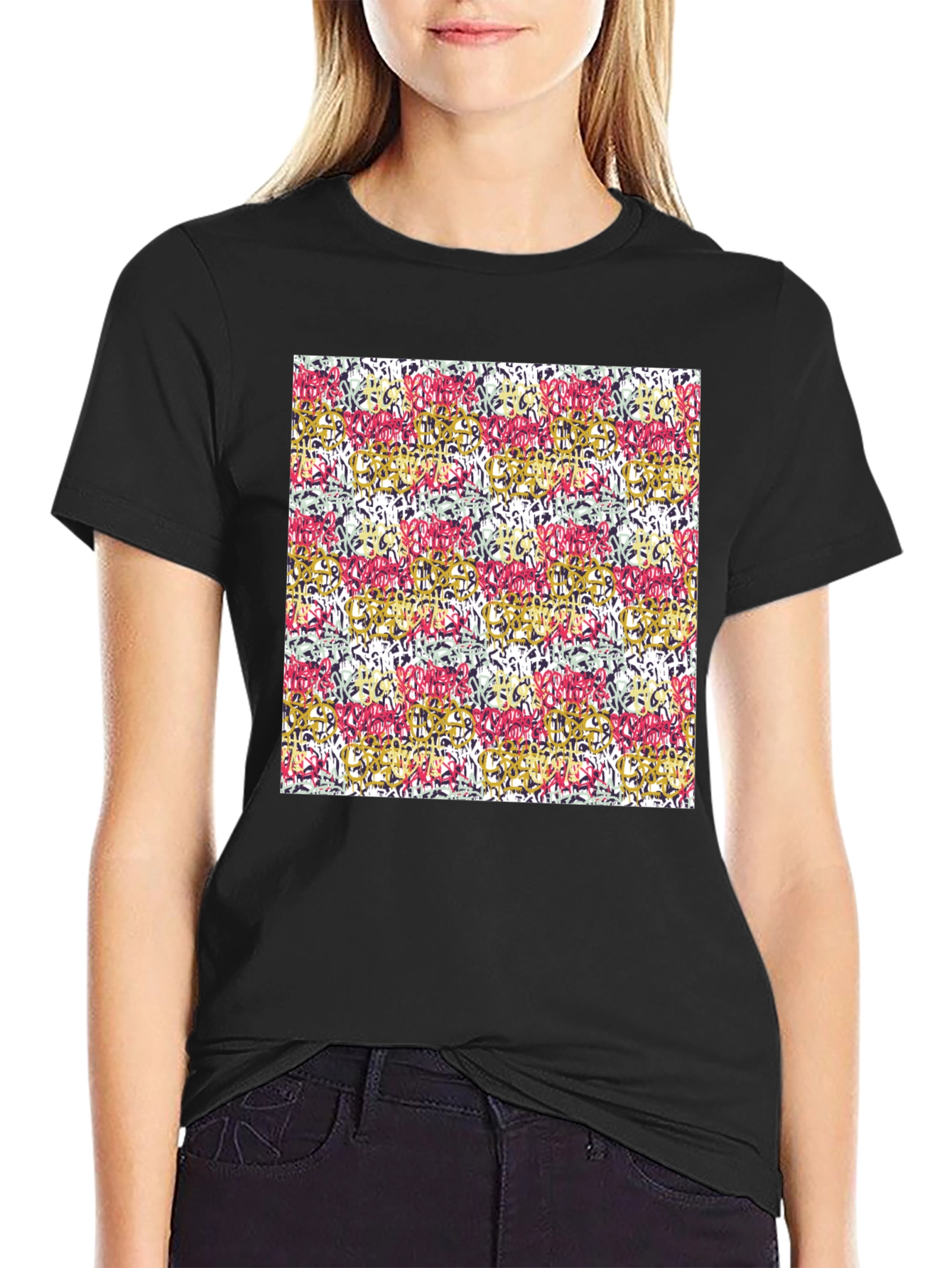 Abstract Pattern T-Shirt - Bold & Unique Design