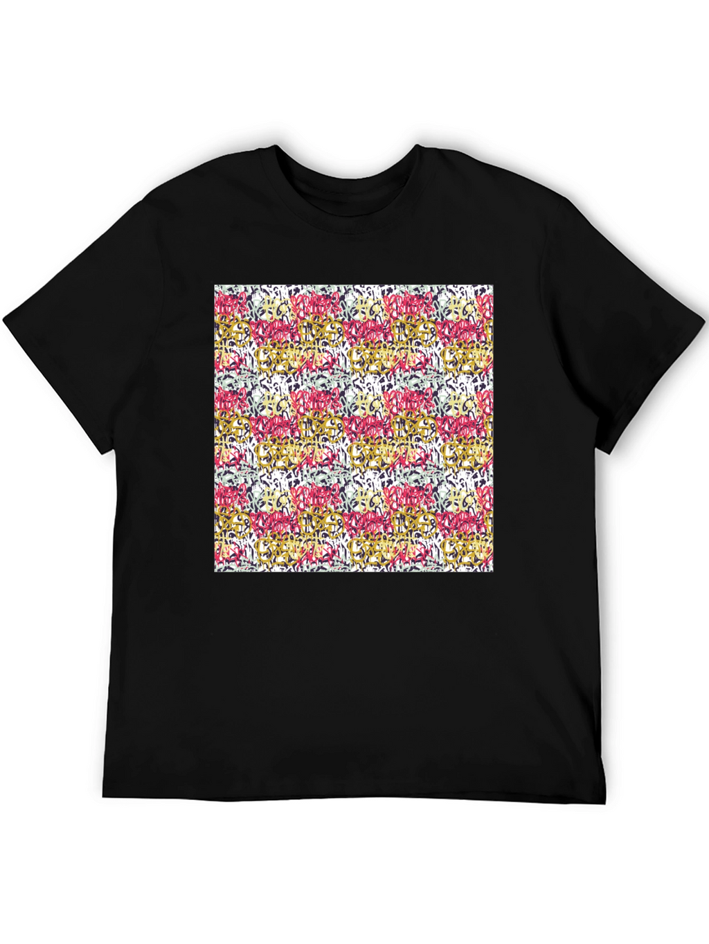 Abstract Pattern T-Shirt - Bold & Unique Design
