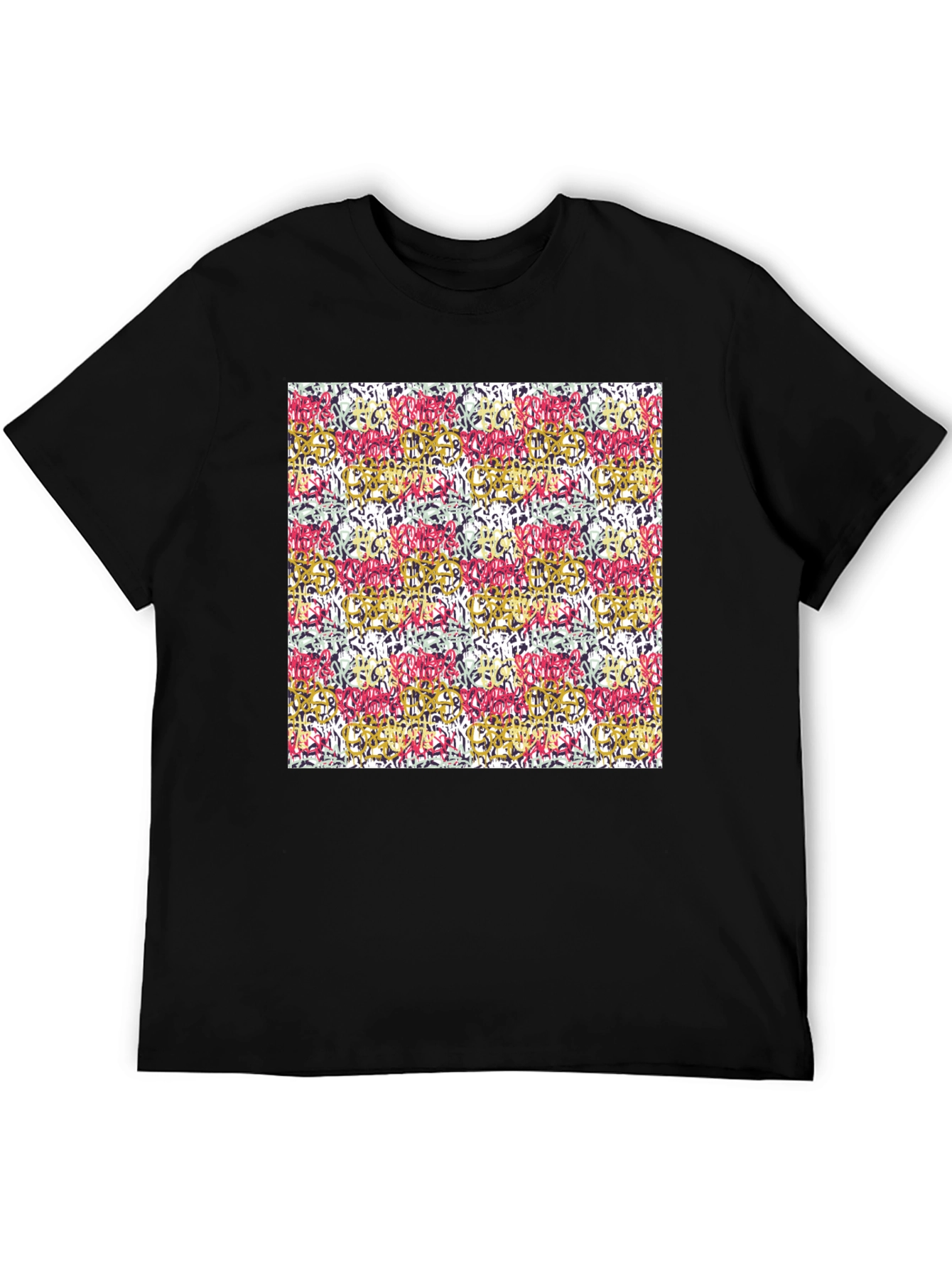 Abstract Pattern T-Shirt - Bold & Unique Design