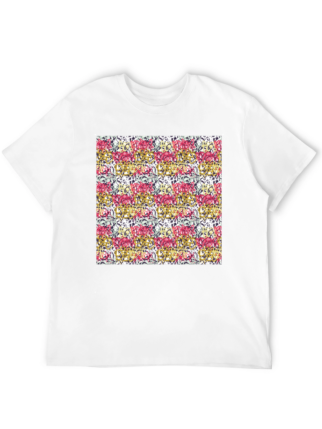 Abstract Pattern T-Shirt - Bold & Unique Design