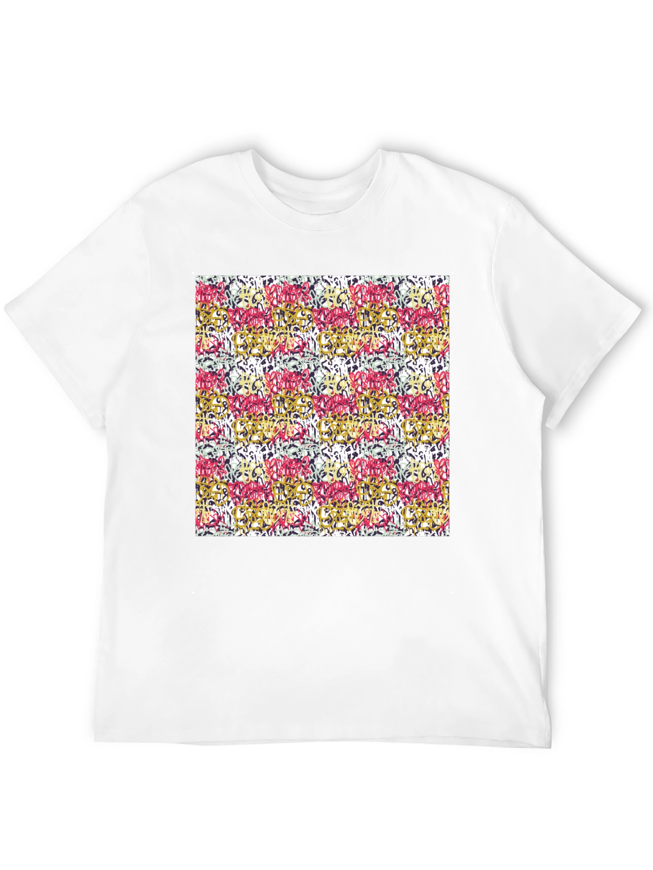 Abstract Pattern T-Shirt - Bold & Unique Design