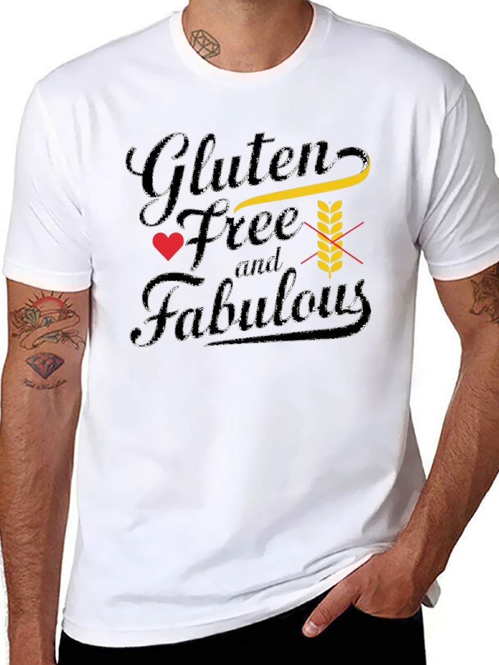 Gluten Free & Fabulous T-Shirt - Stylish Unisex Tee
