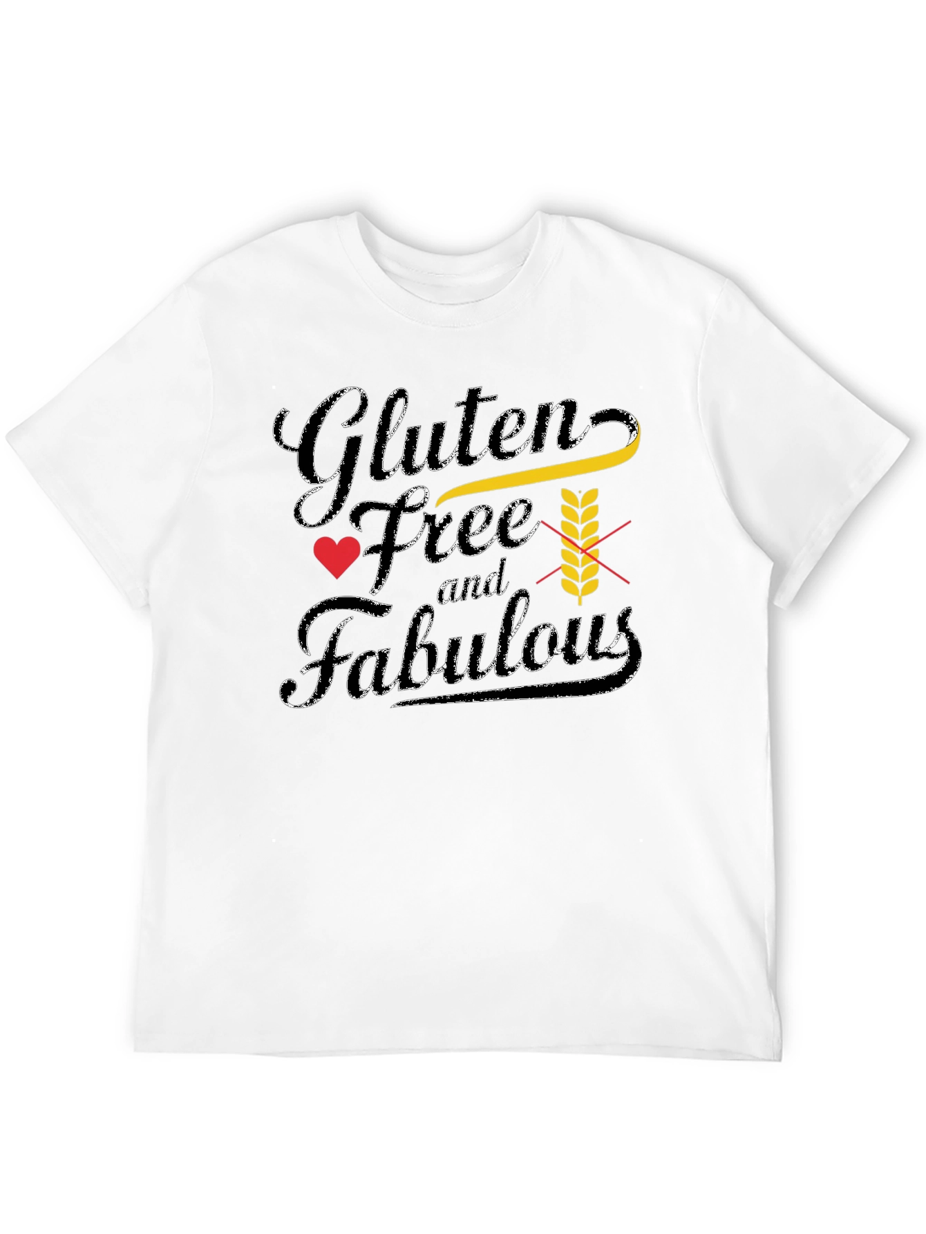 Gluten Free & Fabulous T-Shirt - Stylish Unisex Tee
