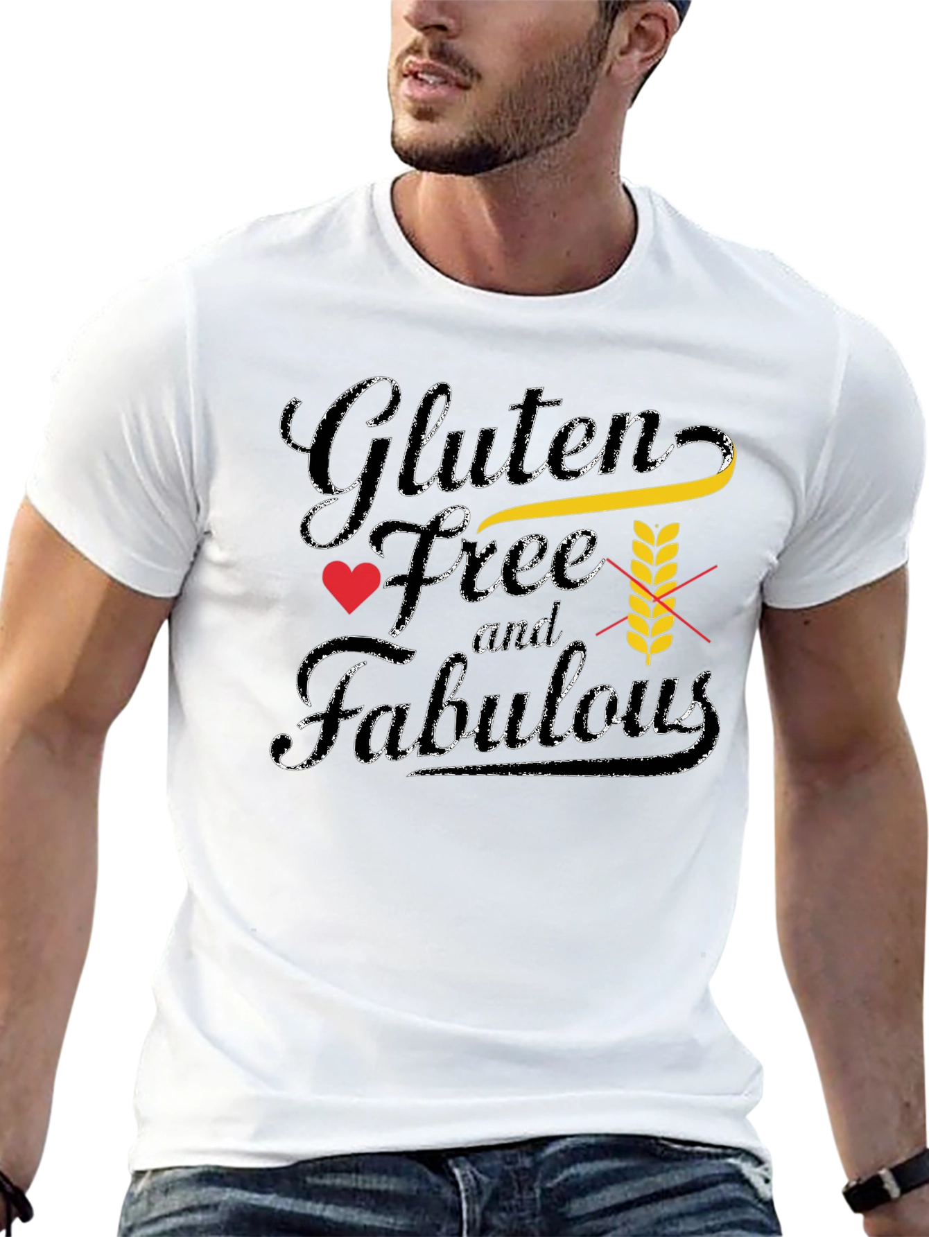 Gluten Free & Fabulous T-Shirt - Stylish Unisex Tee