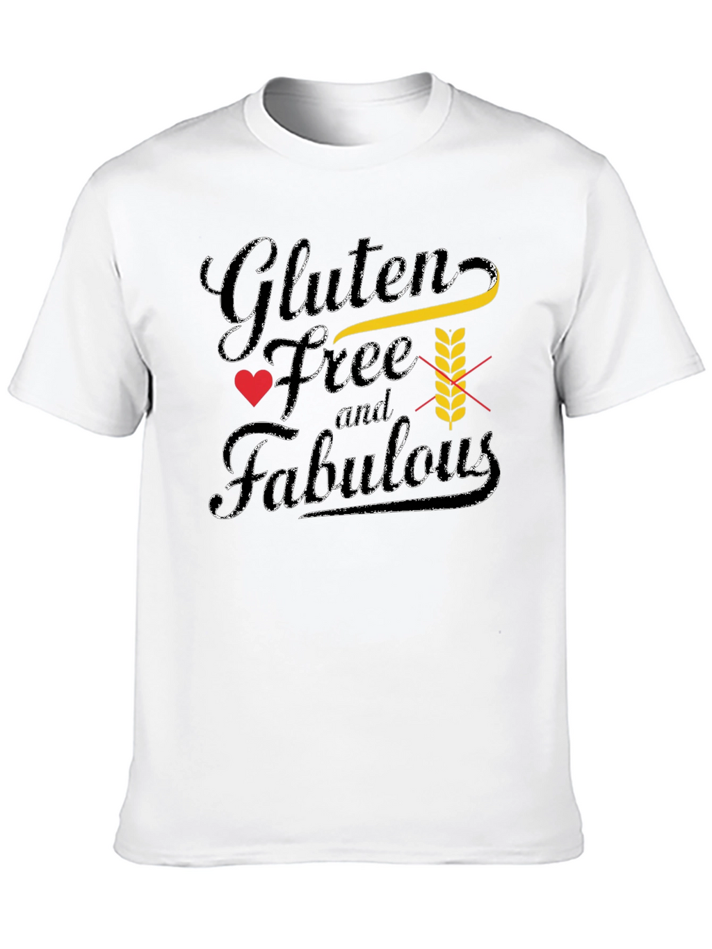 Gluten Free & Fabulous T-Shirt - Stylish Unisex Tee