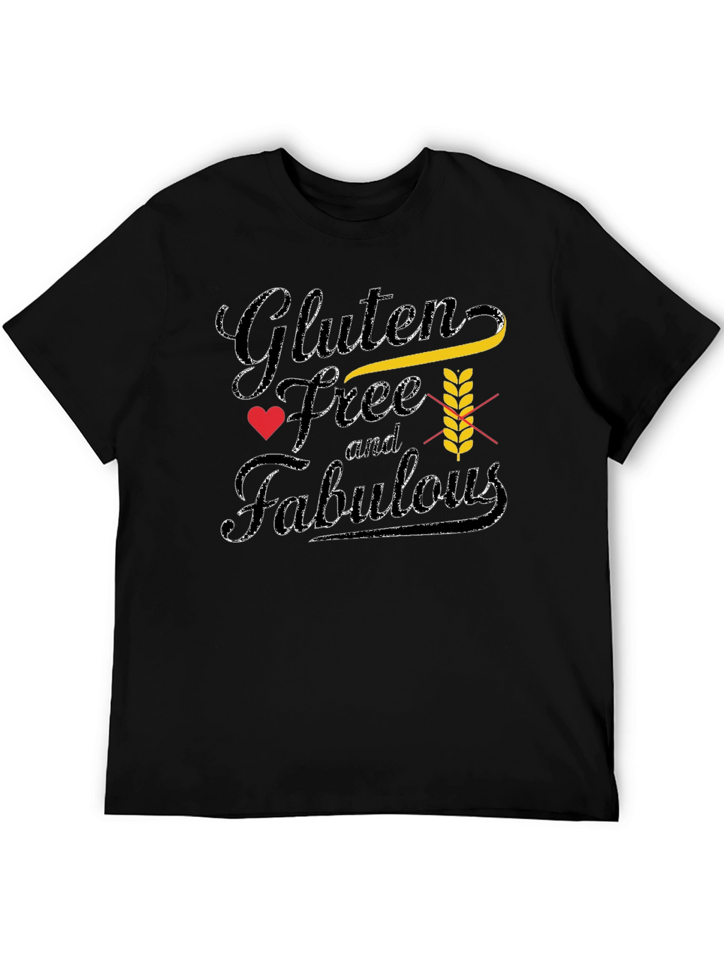 Gluten Free & Fabulous T-Shirt - Stylish Unisex Tee