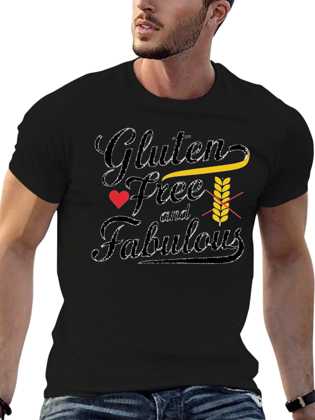 Gluten Free & Fabulous T-Shirt - Stylish Unisex Tee