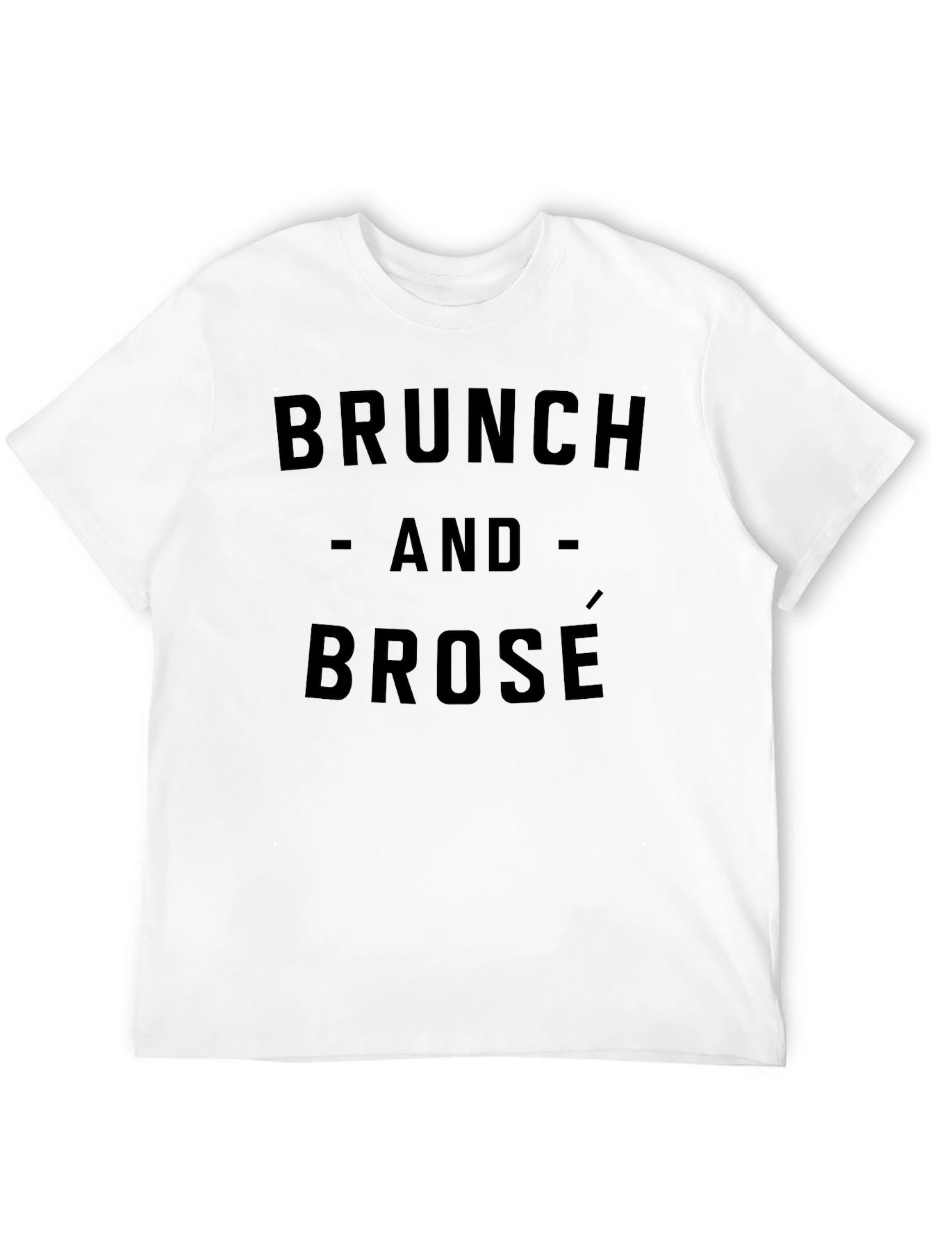 Brunch and Brosé Graphic Tee - Trendy & Comfy