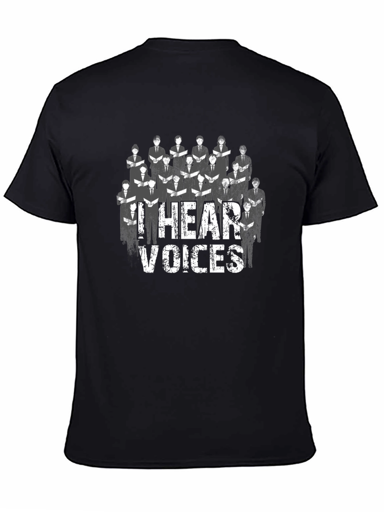 I Hear Voices Choir T-Shirt - Graphic Tee