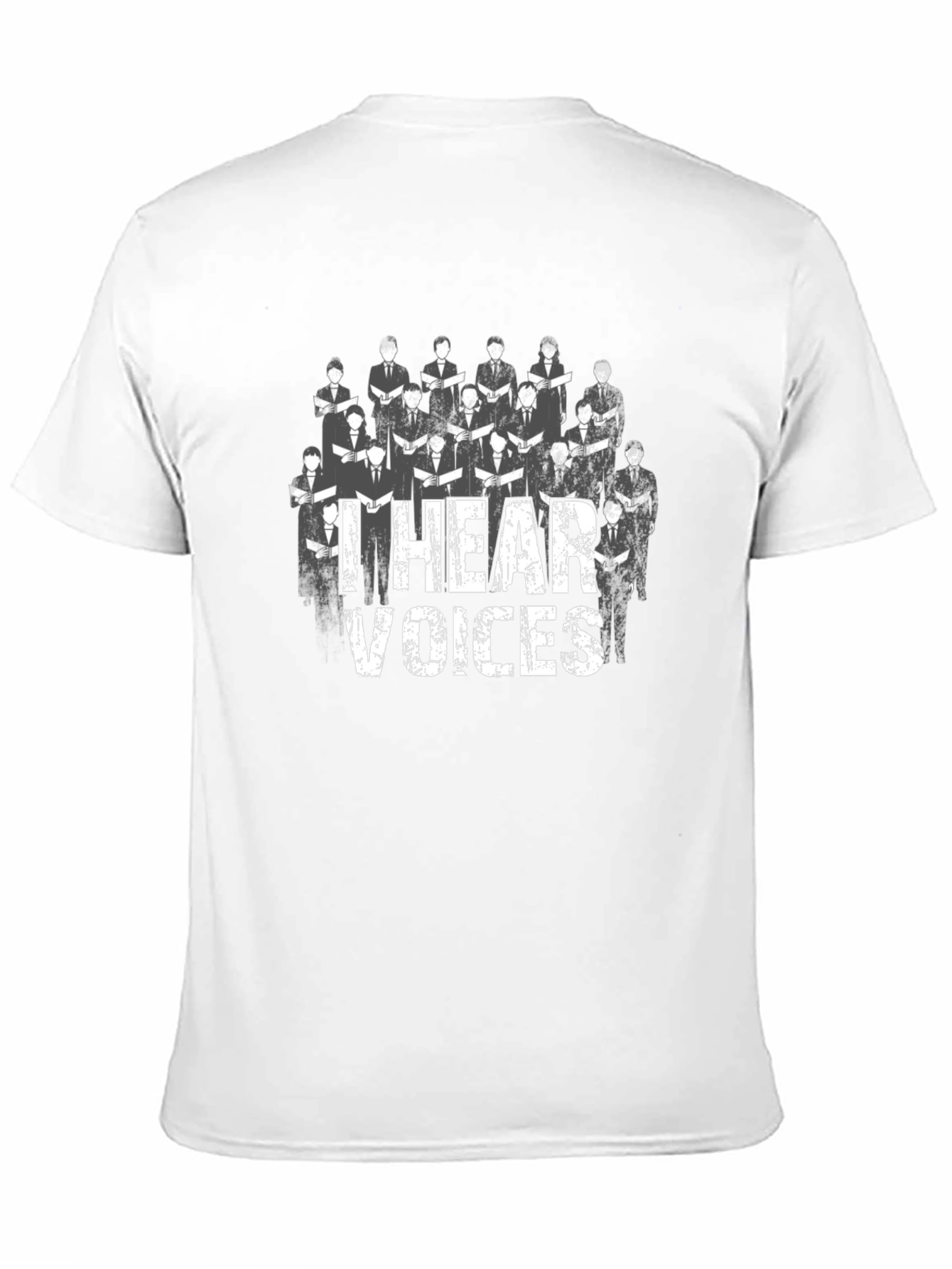 I Hear Voices Choir T-Shirt - Graphic Tee