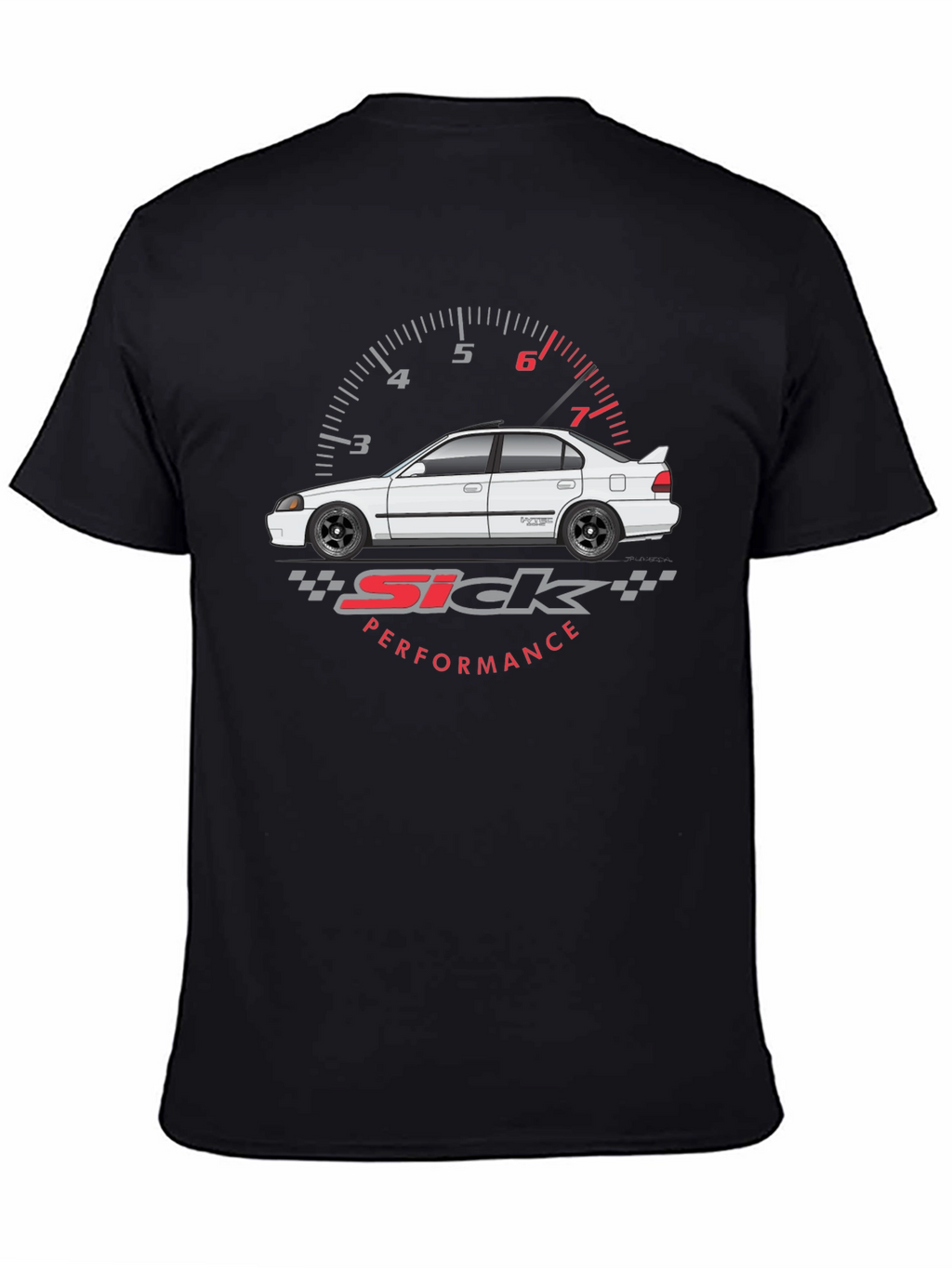 Sick Performance Car Graphic T-Shirt