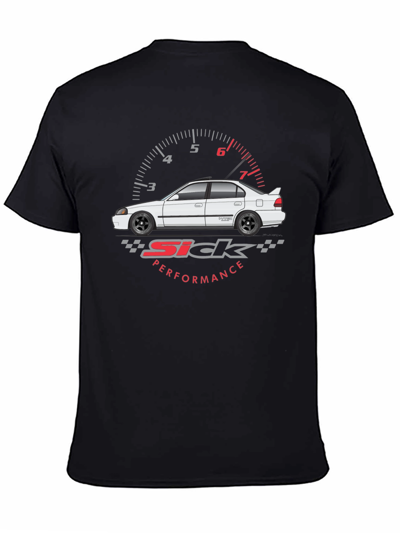 Sick Performance Car Graphic T-Shirt