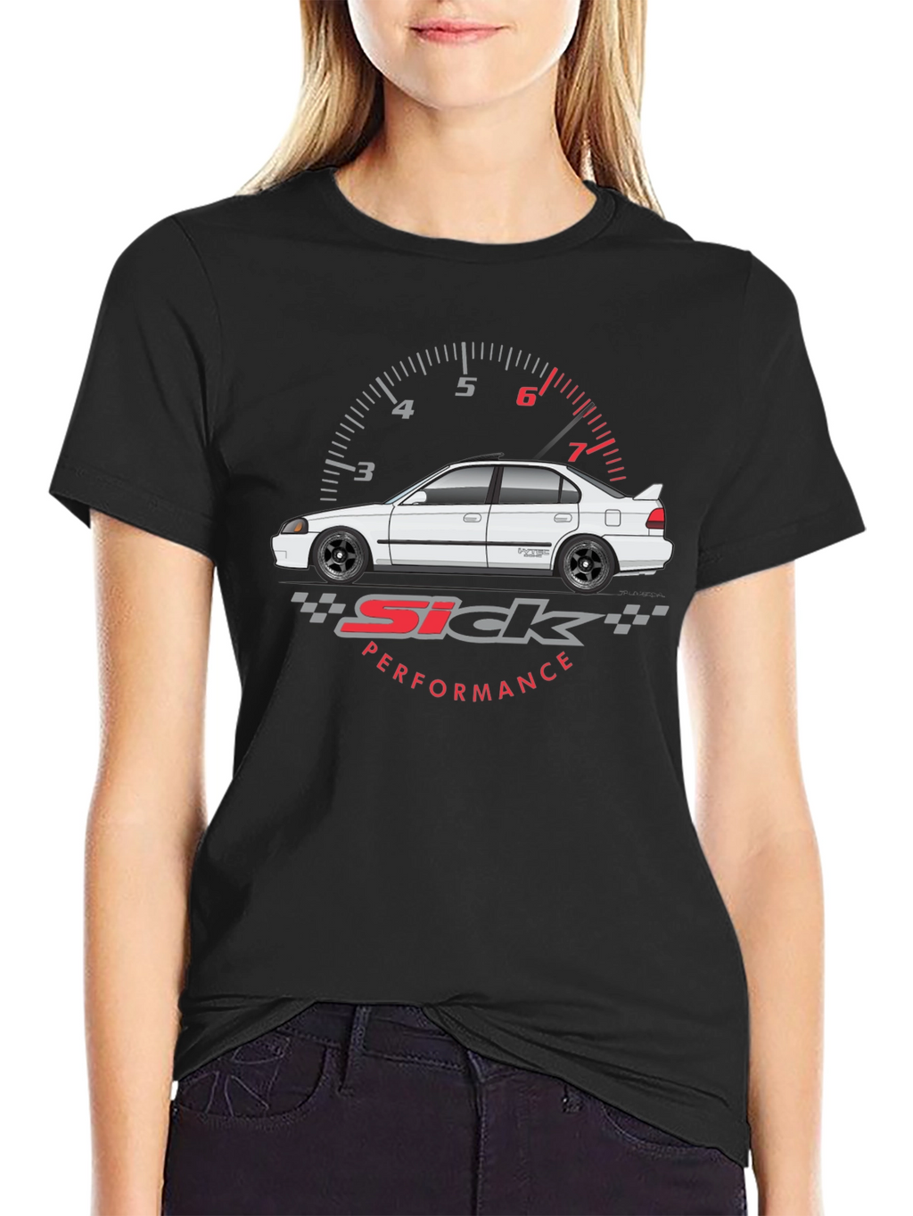 Sick Performance Car Graphic T-Shirt