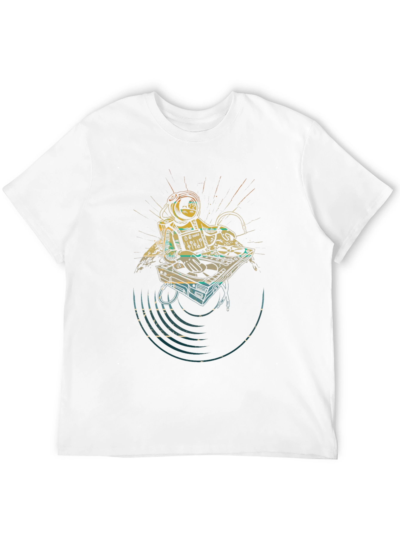 Astronaut DJ Graphic T-Shirt