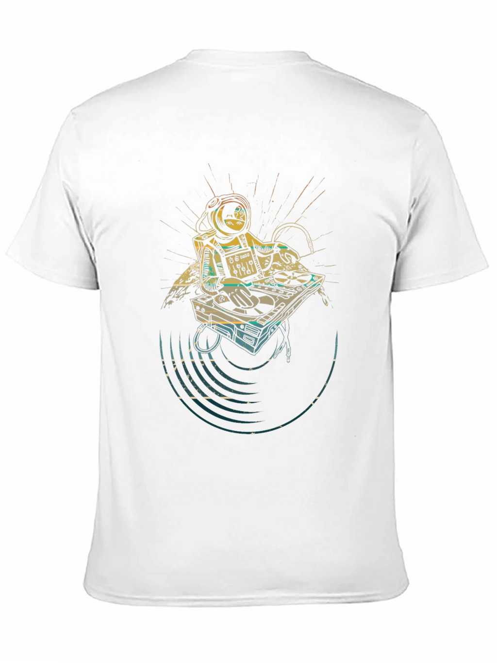 Astronaut DJ Graphic T-Shirt